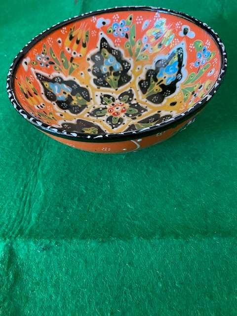 TURKISH HANDPAINTED FINGER BOWL