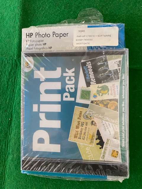 HP PRINT PACK /SOFTWARE AND PHOTO PAPER