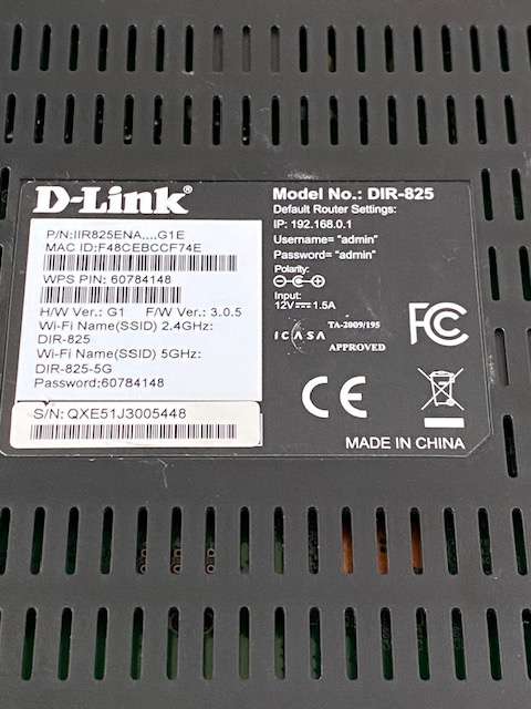 D LINK WIFI ROUTER
