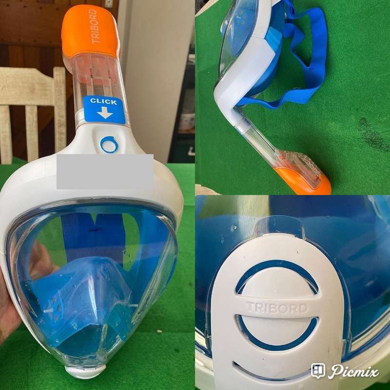 TRIBOLD SNORKEL MASKS