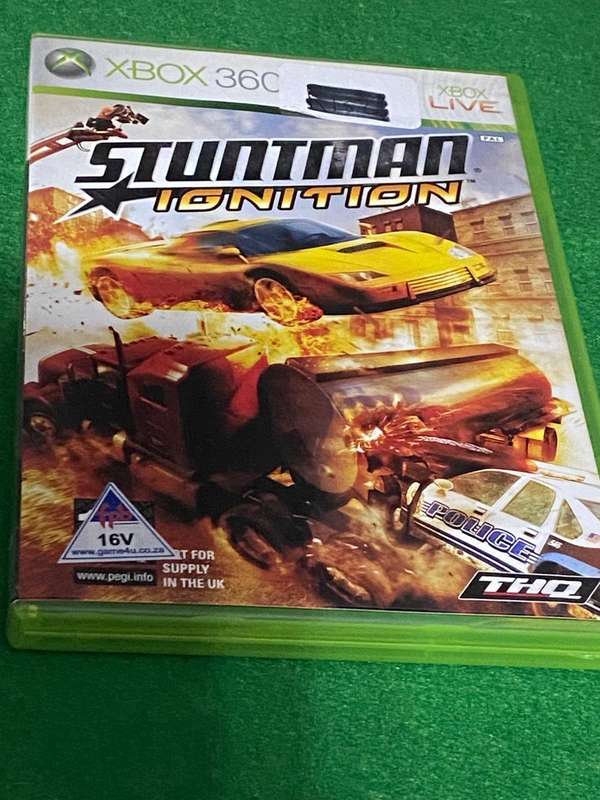 Stuntman ignition Xbox 360 game