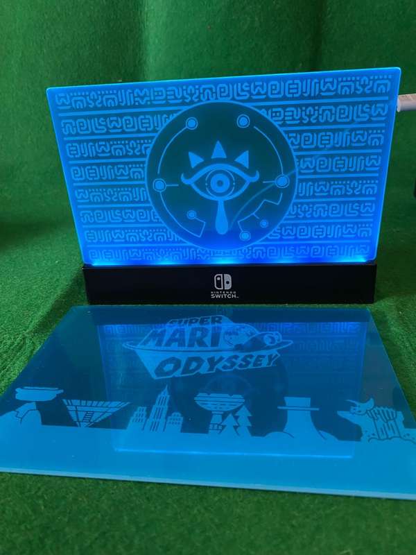 NINTENDO SWITCH LIGHT UP DOCK SHIELD