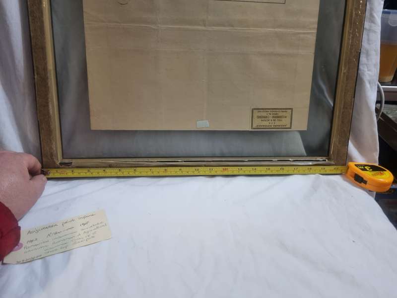 Antique Romanian insurance share certificate 1942