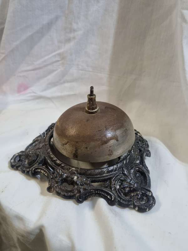 Antique reception desk bell