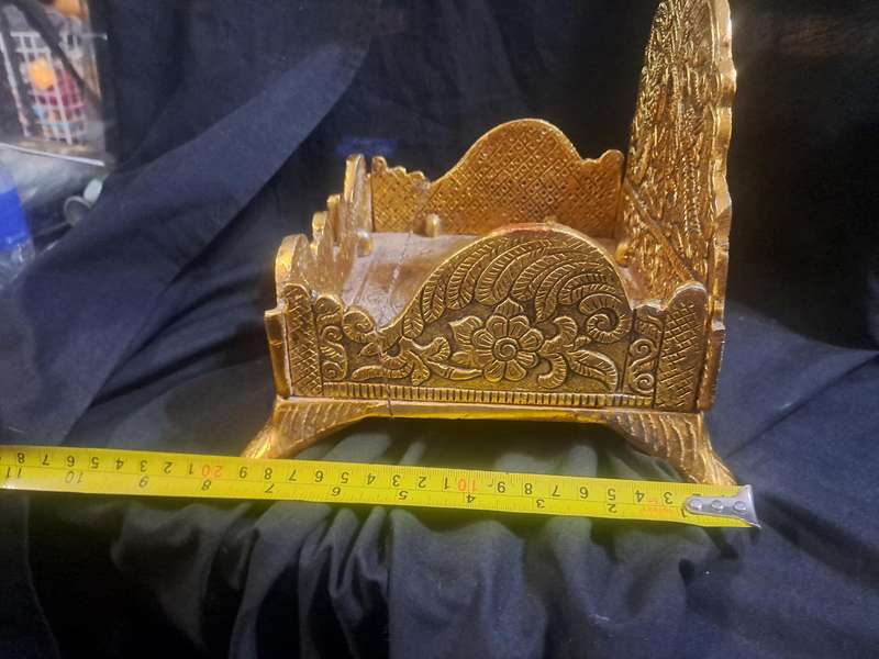 Nirmal handicraft singhasan