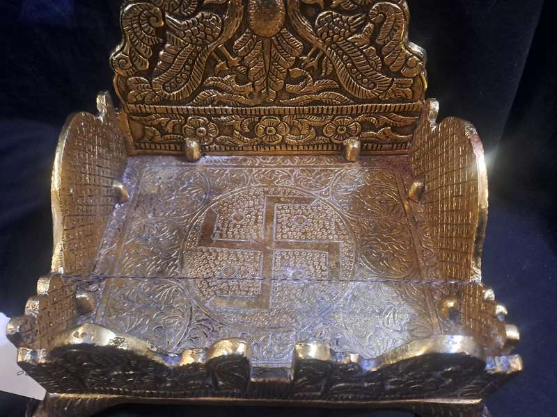 Nirmal handicraft singhasan