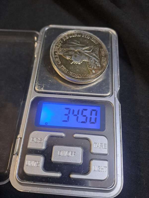 British silver crown 1898