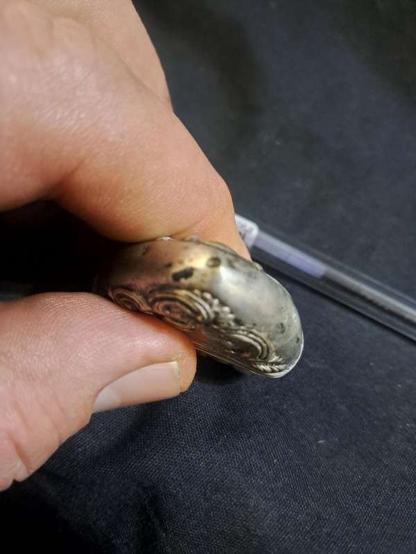 Vintage vinaigrette heart shaped box (not tested selling it as non silver)
