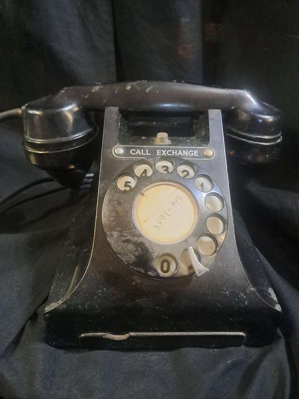 Bakelite call exchange phone