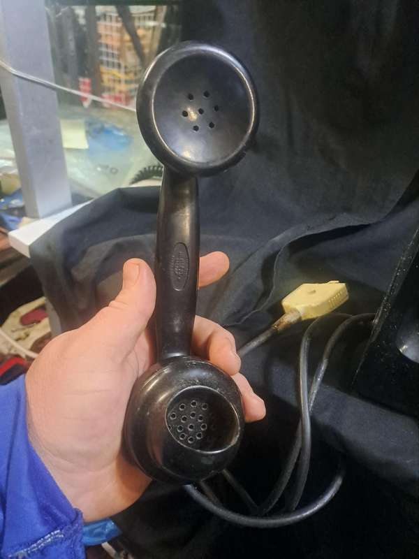 Bakelite call exchange phone