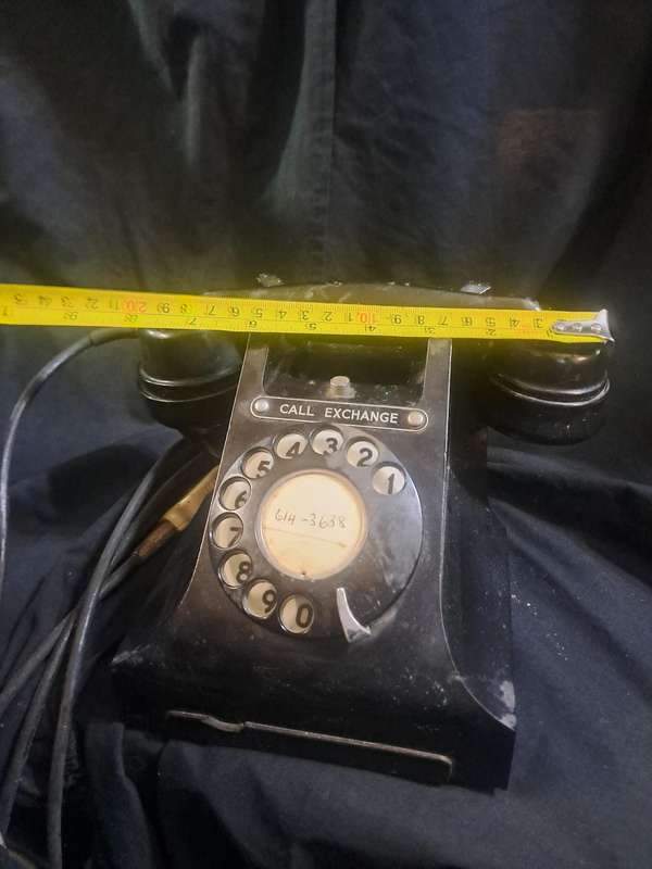 Bakelite call exchange phone