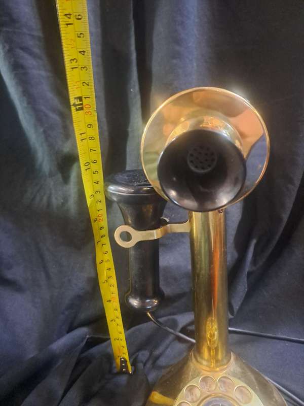 Replica candlestick phone