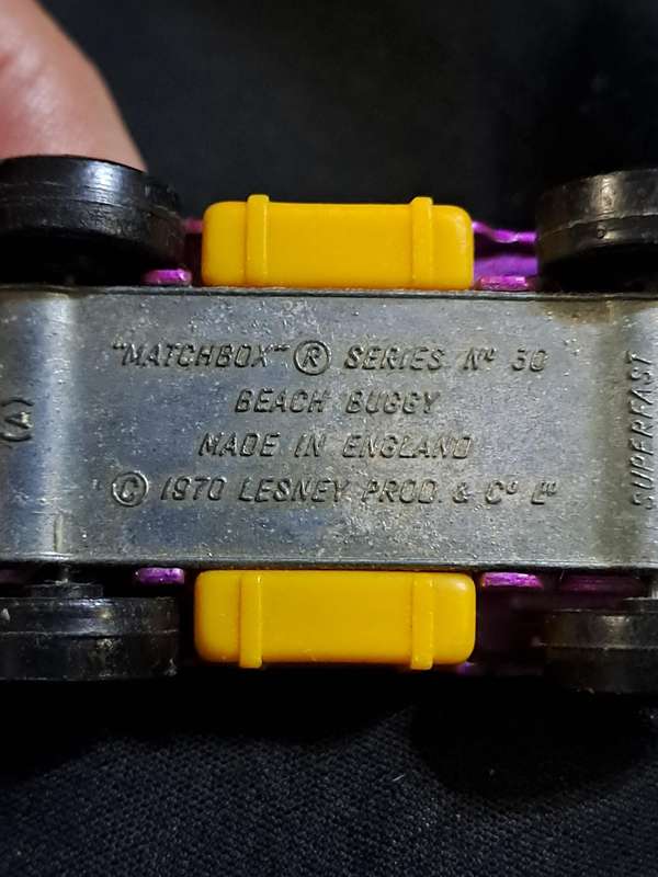 Matchbox series no 30 beach buggy