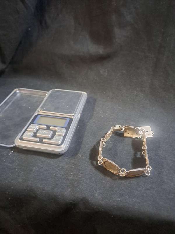 Tickey 3d coin bracelet