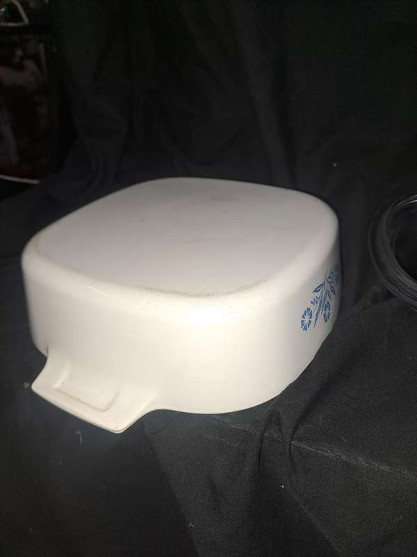 Vintage corning ware bule cornflower