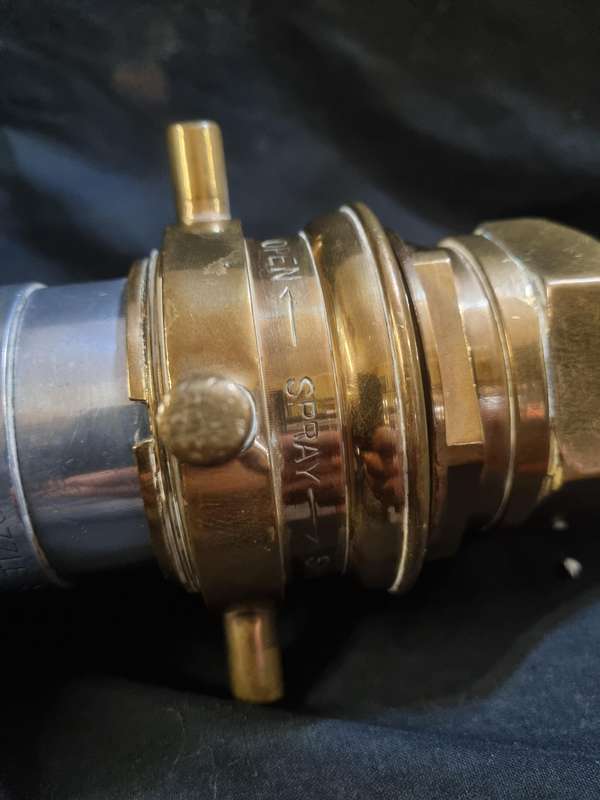 Vintage fireman's nozzle