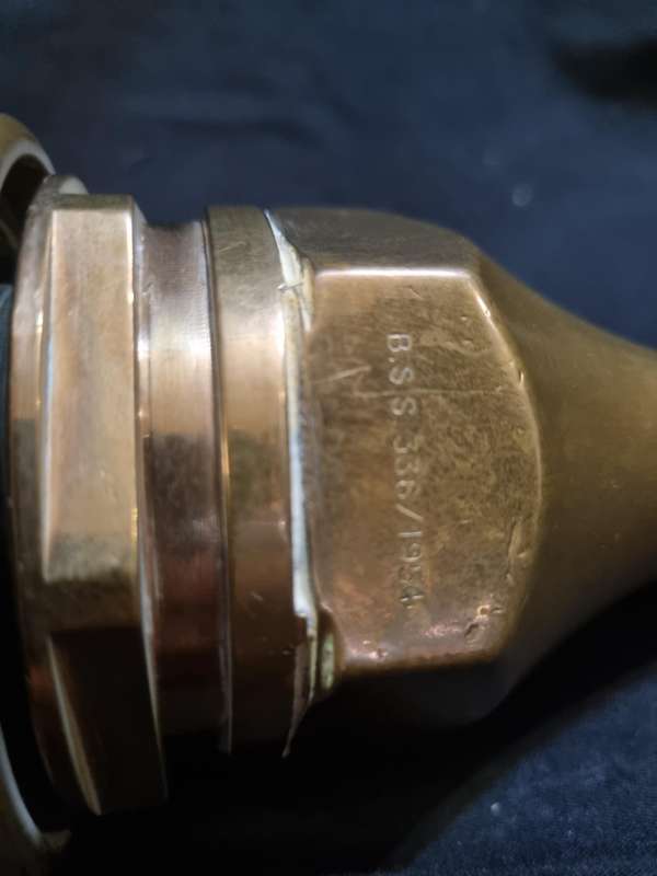 Vintage fireman's nozzle