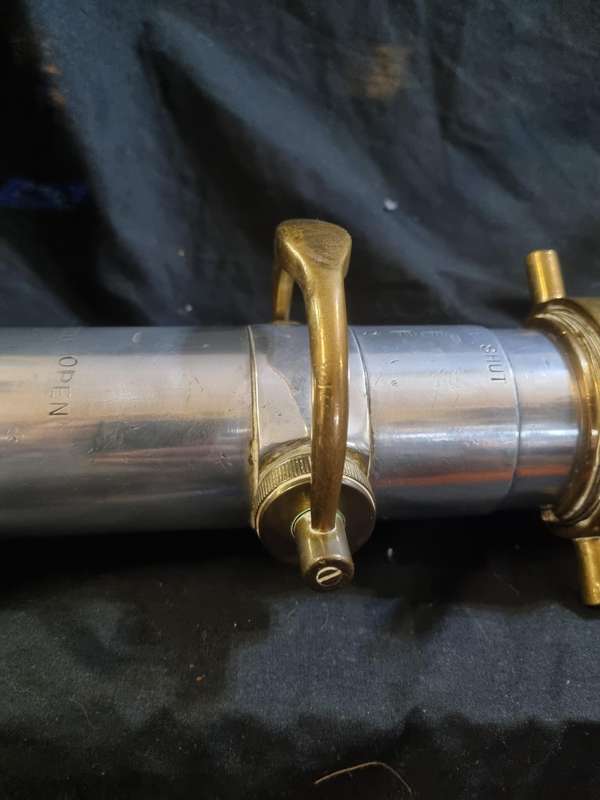 Vintage fireman's nozzle
