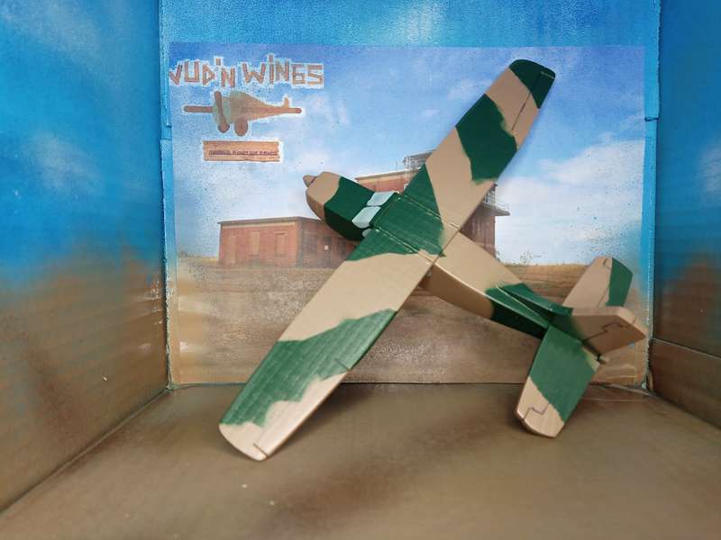 Handmade 1/48 scale, Atlas Kudu, wooden model.