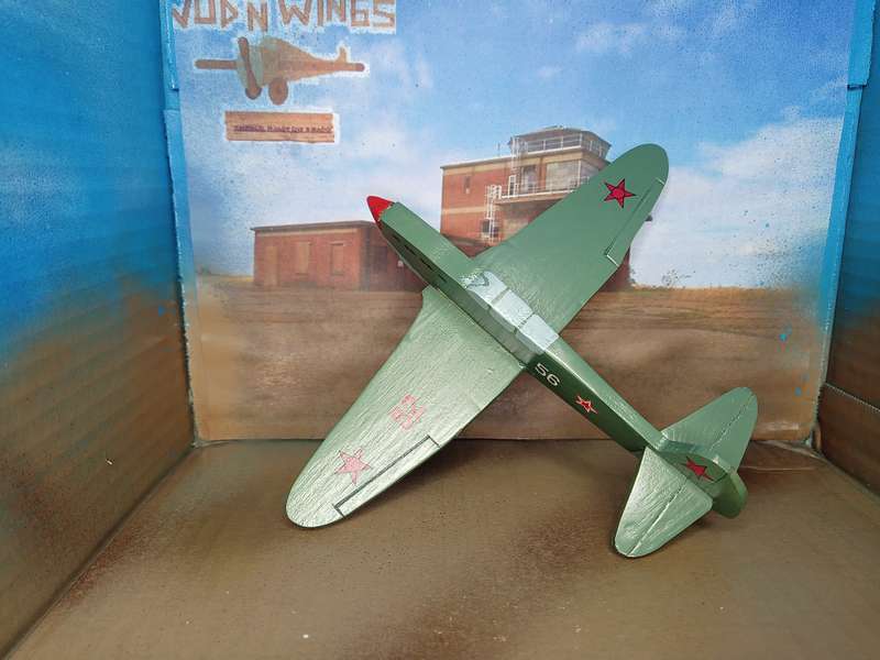 Handmade 1/48 scale, Yakovlev Yak 7a, wooden model.