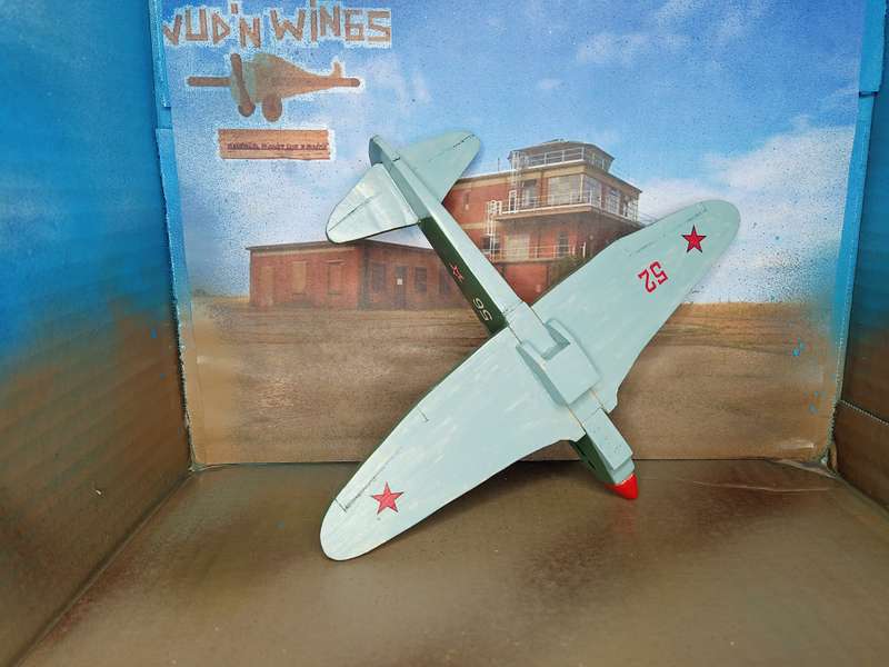 Handmade 1/48 scale, Yakovlev Yak 7a, wooden model.