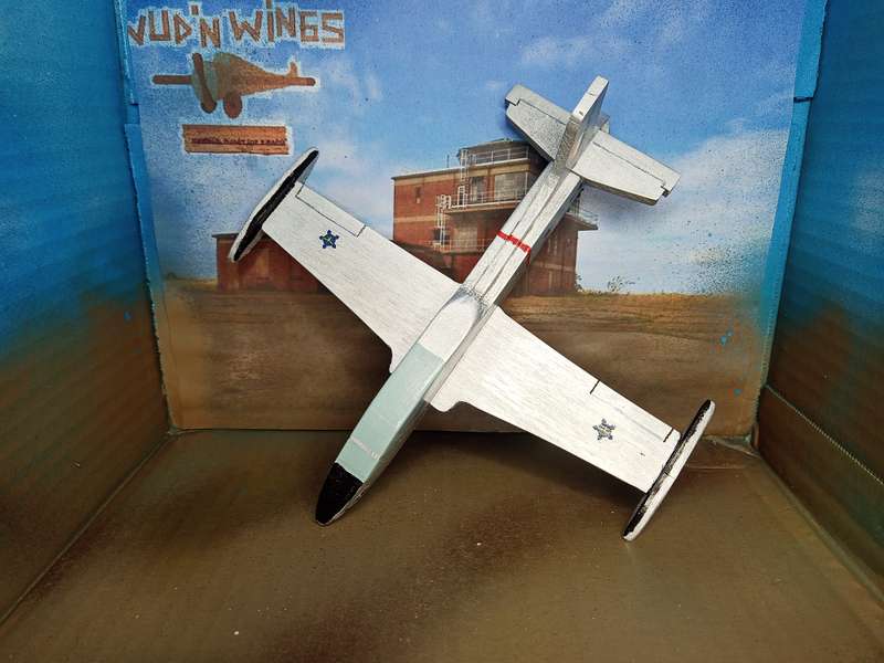 Handmade 1/48 scale, Atlas Impala MK1, wooden model.