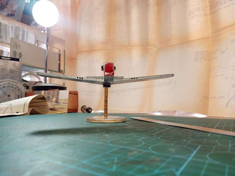 Handmade 1/48 scale, North American P-51d Mustang, wooden model