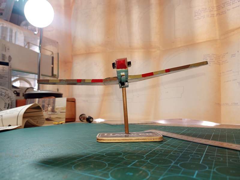 Handmade 1/48 scale, Hawker Hurricane IIB, wooden model.