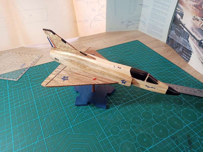 Handmade 1/48 Scale, Dassault Mirage IIICZ, wooden model