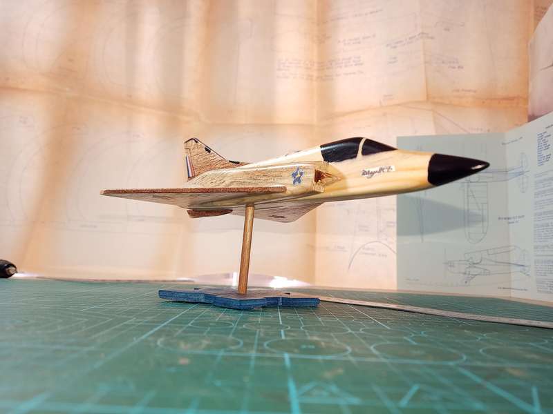 Handmade 1/48 Scale, Dassault Mirage IIICZ, wooden model