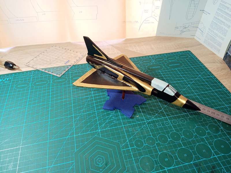 Handmade 1/48, Dassault Mirage IIICZ, wooden model