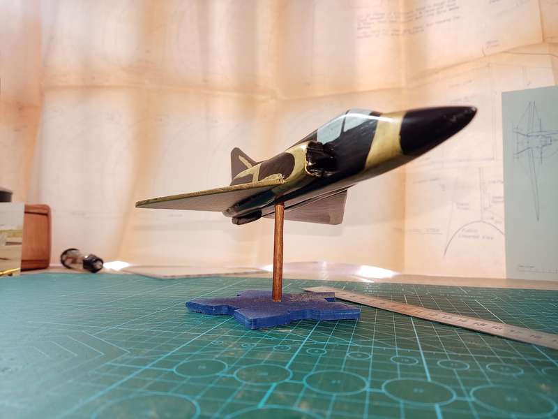 Handmade 1/48, Dassault Mirage IIICZ, wooden model