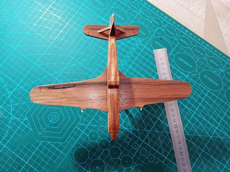 Handmade 1/48, Morane-Saulnier MS-406, SOLID KIAAT, Wooden Model