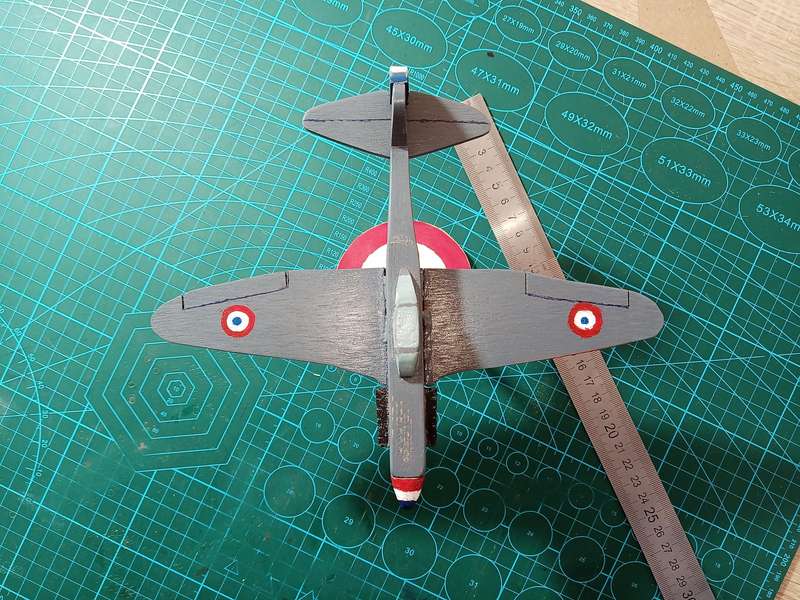 Handmade 1/48 scale, Yakovlev Yak 3, wooden model.