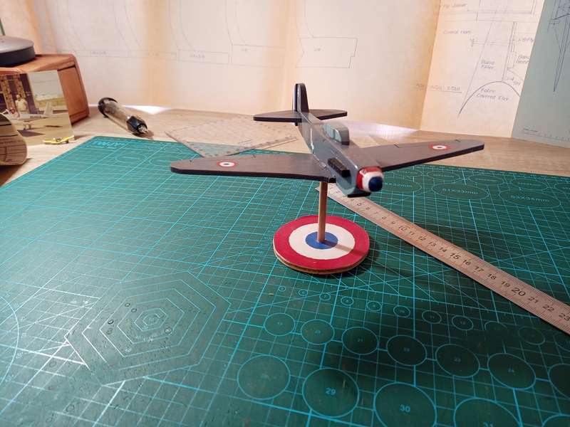 Handmade 1/48 scale, Yakovlev Yak 3, wooden model.