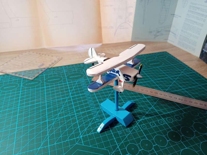 Handmade 1/48 scale, Christen / Pitts Special, wooden model