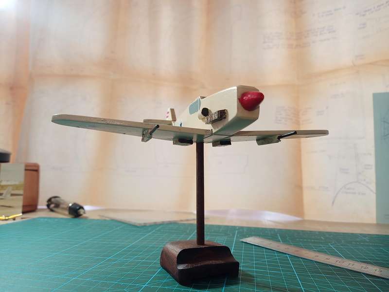 Handmade 1/48 scale, Avia S-199 Mezek, wooden Model