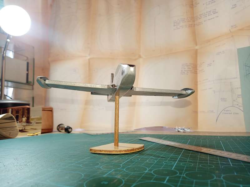 Handmade 1/48 scale, Atlas Impala MK1, wooden model.