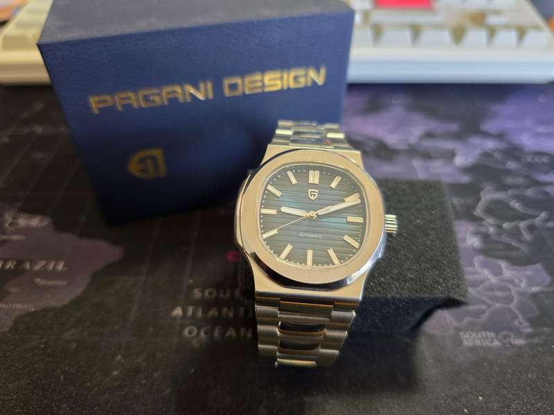 Pagani Design PD-1728 Nautilus Men's 40MM Blue
