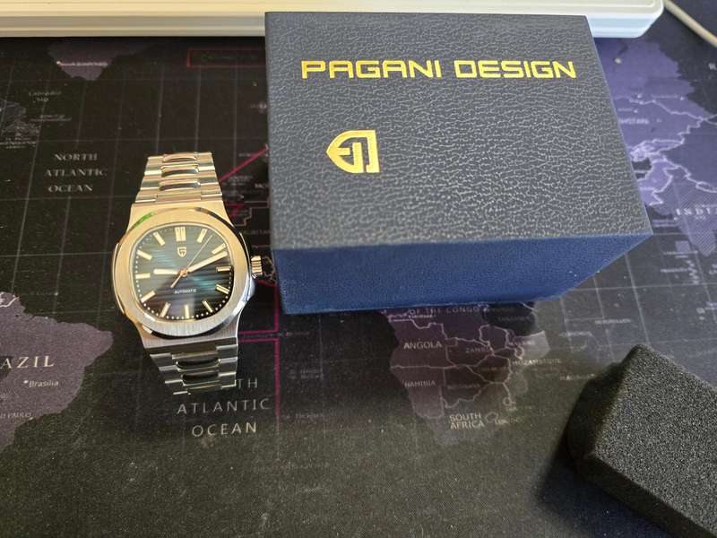 Pagani Design PD-1728 Nautilus Men's 40MM Blue