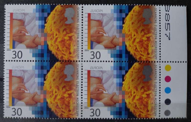 Britain 1994 Medical Discoveries FDC + 4 MNH blocks of 4