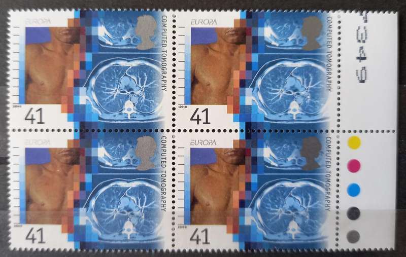 Britain 1994 Medical Discoveries FDC + 4 MNH blocks of 4