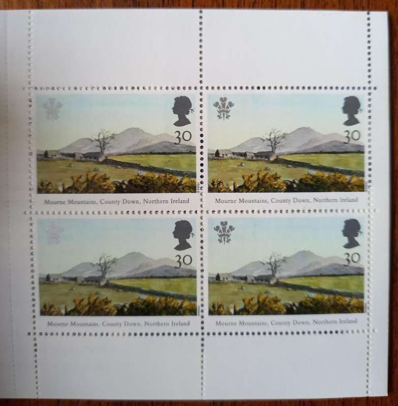 Britain 1994 Northern Ireland FDC + unused Book of Stamps