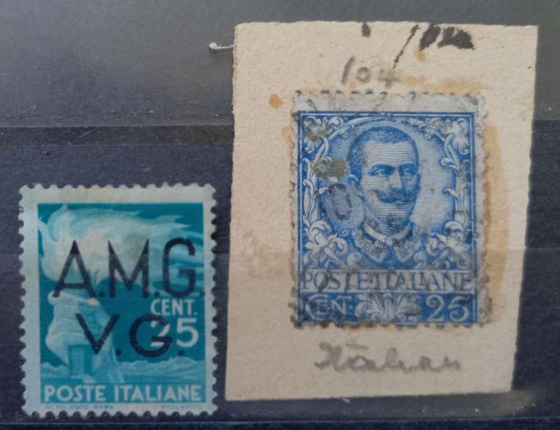 Italy lot of 8 early stamps
