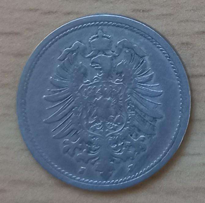 Germany 10 Pfennig 1876F - nice detail