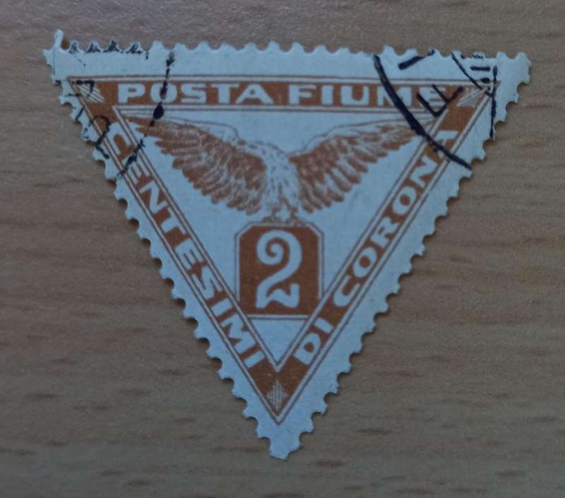Fiume 2c 1919 Newspaper postage due, used