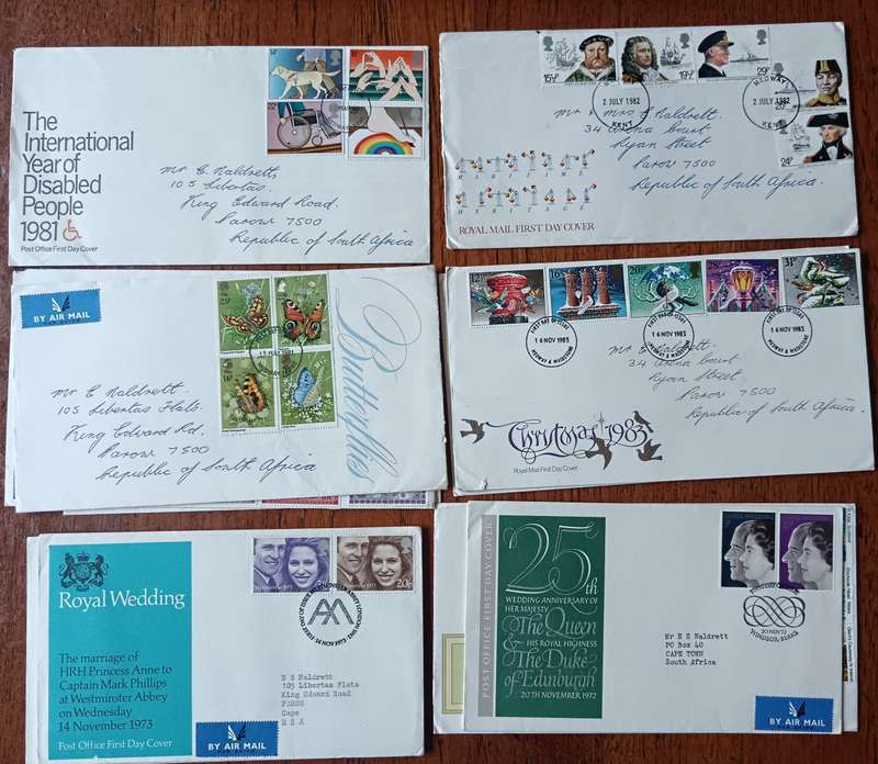 Great Britain lot of 17 first day covers 1960s to 1980s