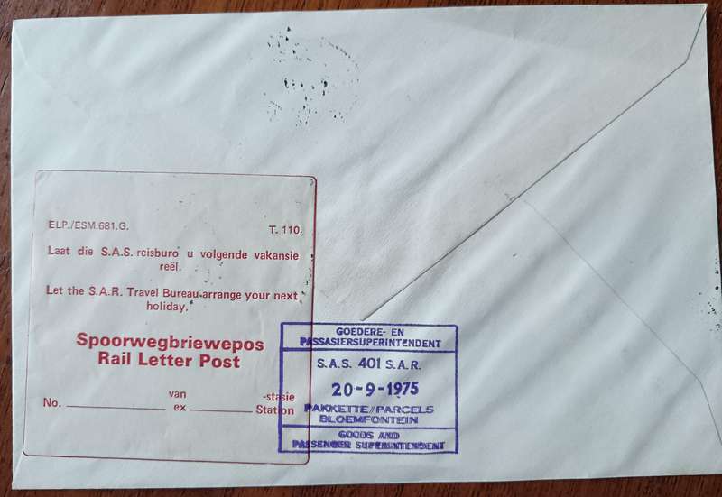 RSA 1975 Last journey of Locomotive Ann Smith cover
