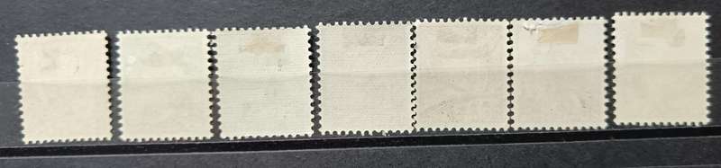 Switzerland 1936 part set MH landscapes, incl. 20c