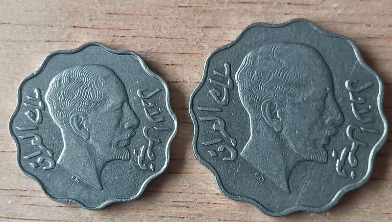 Iraq 4 & 10 Fils 1933
